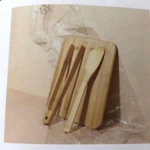 New in package Bamboo serve set 3 pieces